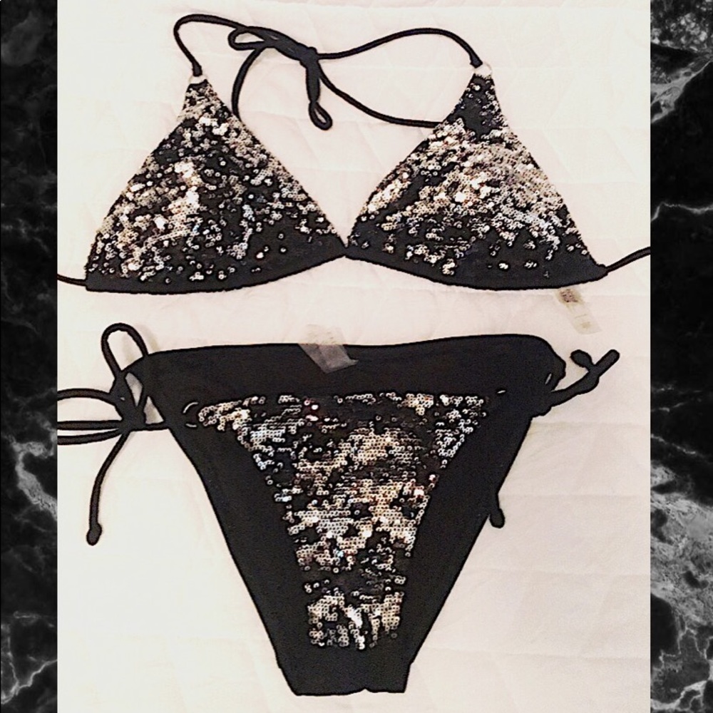 Victoria’s Secret sequin bathing suit!!!